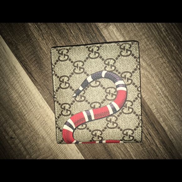 Kingsnake print GG Supreme wallet - Picture 2 of 3